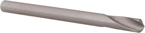 Hertel - 3/16" Body Diam, 120°, 2-3/8" OAL, Cobalt Spotting Drill - Exact Tooling