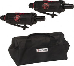 PRO-SOURCE - 4 CFM, Straight Die Grinder Kit - 113.28 LMP, 25,000 RPM, 6.2 bar Air Pressure, 90 psi Air Pressure - Exact Tooling