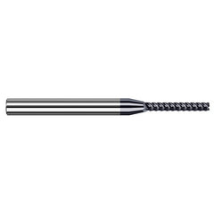 Variable Helix End Mills for Medium Alloy Steels - Finishers - 1.200mm Cutter Diameter × 6.000mm Length of Cut Carbide Square End Mill Finisher for Medium Alloy Steels, 5 Flutes, AlTiN Nano Coated - Exact Tooling