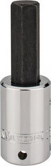 Proto - 1/2" Drive, 17mm Hex Bit Socket - 4" OAL, 2" Bit Length, Tethered - Exact Tooling