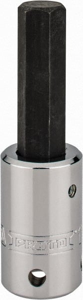 Proto - 1/2" Drive, 14mm Hex Bit Socket - 3-41/64" OAL, 1-7/8" Bit Length, Tethered - Exact Tooling