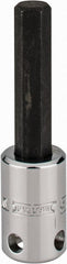 Proto - 3/8" Drive, 9mm Hex Bit Socket - 2-23/32" OAL, 1-5/8" Bit Length, Tethered - Exact Tooling