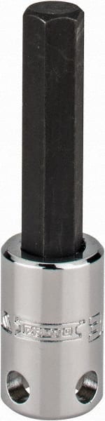 Proto - 3/8" Drive, 3/8" Hex Bit Socket - 2-23/32" OAL, 1-5/8" Bit Length, Tethered - Exact Tooling
