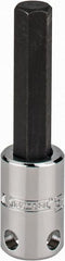 Proto - 3/8" Drive, 3/8" Hex Bit Socket - 2-23/32" OAL, 1-5/8" Bit Length, Tethered - Exact Tooling