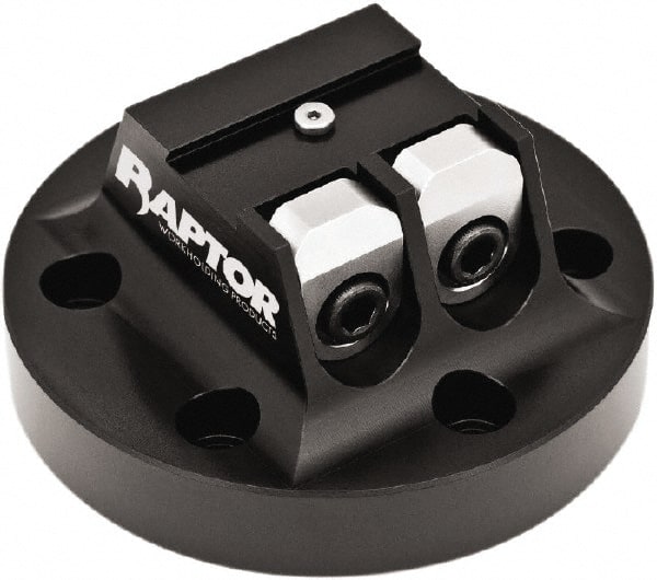Raptor Workholding - 3/4" Jaw Width, 2" High x 4.33" Wide Dovetail Vise - For Use with 4 & 5 Axis Workholding Systems - Exact Tooling