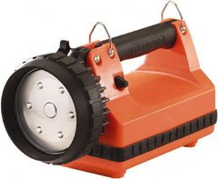 Streamlight - White LED Bulb, 615 Lumens, Spotlight/Lantern Flashlight - Orange Plastic Body, 1 6V Battery Included - Exact Tooling