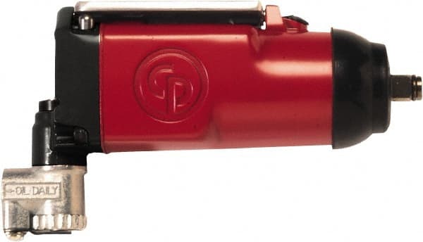 Chicago Pneumatic - 3/8" Drive, 9,500 RPM, 90 Ft/Lb Torque Impact Wrench - Butterfly Handle, 1,400 IPM, 13 CFM, 90 psi, 1/4" NPT Inlet - Exact Tooling