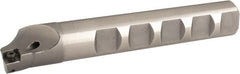 Hertel - 19.75mm Min Bore Diam, 105mm OAL, 16mm Shank Diam, Indexable Boring Bar - 72mm Max Bore Depth - Exact Tooling
