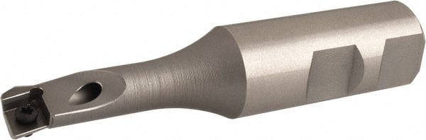 Hertel - 9.75mm Min Bore Diam, 75mm OAL, 16mm Shank Diam, Indexable Boring Bar - 30mm Max Bore Depth - Exact Tooling