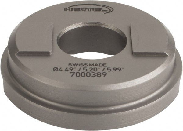 Hertel - 6.81mm Bore Diam, 3.3mm Body Diam, Boring Bar Holder & Adapter - 10mm Screw Thread Lock, External Coolant - Exact Tooling