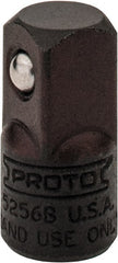 Proto - 3/8 Male 1/4 Female Drive Adapter - 31/32" OAL - Exact Tooling