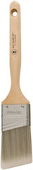 Wooster Brush - 2" Angled Synthetic Sash Brush - 2-11/16" Bristle Length, 7.13" Wood Fluted Handle - Exact Tooling