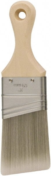 Wooster Brush - 2" Angled Synthetic Sash Brush - 2-11/16" Bristle Length, 3.31" Wood Short Handle - Exact Tooling
