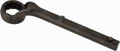 Proto - 1-7/8" 12 Point Pull Wrench - Single End, 13-9/32" OAL, Steel, Black Finish - Exact Tooling