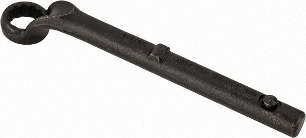 Proto - 1-1/16" 12 Point Pull Wrench - Single End, 10-9/16" OAL, Steel, Black Finish - Exact Tooling