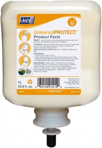 SC Johnson Professional - 1 L Barrier & Pre-Work Cream - Comes in Cartridge, Fragrance Free, Silicone Free - Exact Tooling