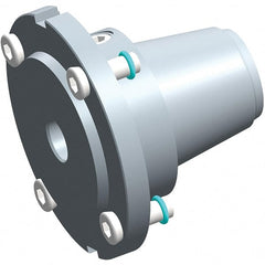 Exsys-Eppinger - PRECI-FLEX Straight Shank with Weldon Flat 5/8" Hole End Mill Holder/Adapter - 5/8" Nose Diam, 14mm Projection, Through Coolant - Exact Tooling