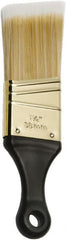 Ability One - 3" Flat Synthetic Sash Brush - 1-1/2" Bristle Length, 3" Short Handle - Exact Tooling