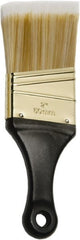 Ability One - 3" Flat Synthetic Sash Brush - 2" Bristle Length, 3" Short Handle - Exact Tooling
