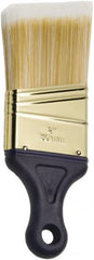 Ability One - 2-1/2" Flat Synthetic Sash Brush - 2" Bristle Length, 2-3/8" Short Handle - Exact Tooling