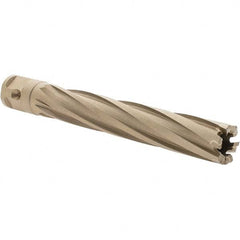 Hougen - 3/4" Diam x 4" Deep Carbide-Tipped Annular Cutter - Exact Tooling