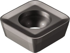 Sandvik Coromant - R210090414 PM Grade S30T Carbide Milling Insert - TiAlN2 Finish, 4.5mm Thick, 9.5mm Inscribed Circle, 1.4mm Corner Radius - Exact Tooling