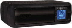 Tripp-Lite - 15 Amp, 650 VA, Tower Mount Line Interactive Backup Uninterruptible Power Supply - Backup 3.2 min with Full Load & 12 min with Half Load, 120 VAC Input & Output, 350 Watt Output, 1 Phases, 6 Outlets - Exact Tooling