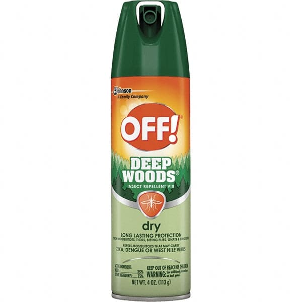 OFF! - 4 oz 25% DEET Aerosol Spray - For Mosquitoes, Ticks, Biting Flies, Gnats, Chiggers - Exact Tooling
