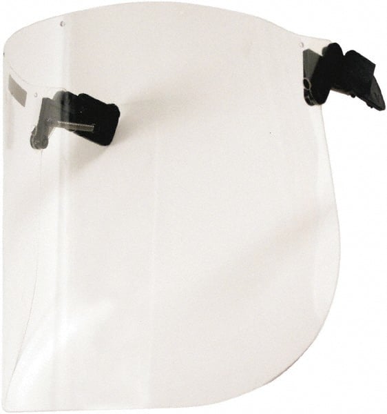 3M - Polycarbonate Face Shield - 6-3/4 Inch High x 13-1/2 Inch Wide x 0.13 Inch Thick, Shade 10, Compatible with 3M Peltor Hard Hat Adapter P3EV/2 and 3M Peltor Cap-Mounted Earmuff - Exact Tooling