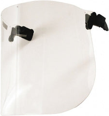 3M - Polycarbonate Face Shield - 6-3/4 Inch High x 13-1/2 Inch Wide x 0.13 Inch Thick, Shade 10, Compatible with 3M Peltor Hard Hat Adapter P3EV/2 and 3M Peltor Cap-Mounted Earmuff - Exact Tooling