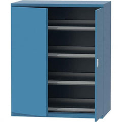 LISTA - 159 Compartment Bright Blue Steel Modular Storage Cabinet - Exact Tooling