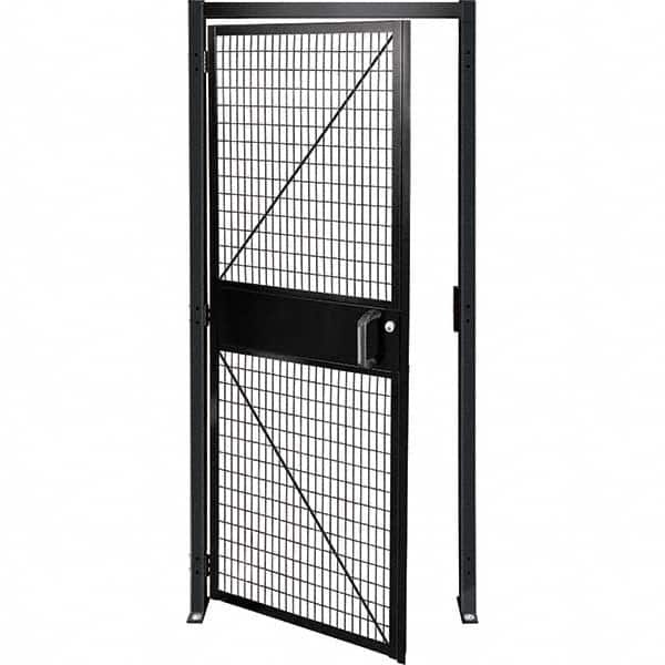 Folding Guard - Temporary Structure Doors Type: Hinged Door Width (Feet): 4 - Exact Tooling