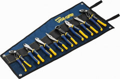 Irwin - 8 Piece Plier Set - Comes in Tool Roll - Exact Tooling