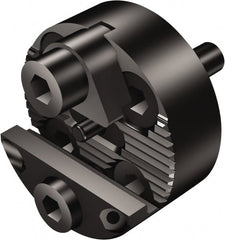 Sandvik Coromant - 32 System Size, Modular Tool Holding System Adapter - 19.5mm Projection, 32mm Body Diam, 28mm OAL, Through Coolant - Exact Tooling