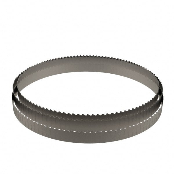 Lenox - 5 to 8 TPI, 10' 2" Long x 1" Wide x 0.035" Thick, Welded Band Saw Blade - M42, Bi-Metal, Toothed Edge - Exact Tooling