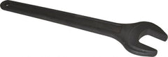 Facom - 41mm Standard Service Open End Wrench - 13-3/8" OAL, Single End, Black Finish, 15° Head Angle - Exact Tooling