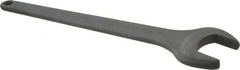 Facom - 65mm Standard Service Open End Wrench - 18-1/2" OAL, Single End, Black Finish, 15° Head Angle - Exact Tooling