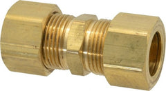 Parker - 5/8" OD, Brass Union - 150 Max Working psi, -65 to 250°F, Comp x Comp Ends - Exact Tooling