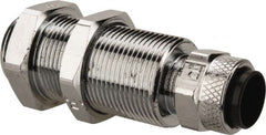 Parker - 3/8" OD, Bulkhead Coupler Body - 150 Max Working psi, 0 to 150°F, - Exact Tooling
