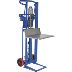 Vestil - 750 Lb Capacity, 52" Lift Height, Portable Workstation Manually Operated Lift - Exact Tooling