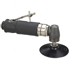 Dynabrade - 3" Max Disc, 18,000 RPM, Pneumatic Handheld Disc Sander - 41 CFM, 1/4 NPT Inlet, 0.7 hp, 90 psi - Exact Tooling