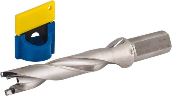 Iscar - 0.866" to 0.902" Diam, 5xD, 4.33" Max Depth, 1" Shank Diam, 7.9" OAL, Replaceable-Tip Drill - FCP, ICK, ICK-2M, ICM, ICP, iCP-2M Insert, 63104426 Toolholder, Series SumoCham - Exact Tooling