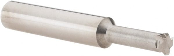 Value Collection - 0 TPI, Internal/External Single Profile Thread Mill - 3/8" Shank Diam, 4 Flute, 3/4" Neck Length, Bright Finish - Exact Tooling