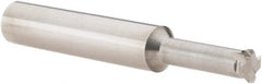 Value Collection - 0 TPI, Internal/External Single Profile Thread Mill - 3/8" Shank Diam, 4 Flute, 3/4" Neck Length, Bright Finish - Exact Tooling