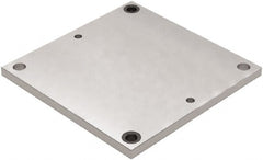 Jergens - 16" Long x 16" Wide Aluminum Fixture Plate - 1" Plate Thickness - Exact Tooling