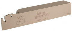 Iscar - External Thread, 1-1/4" Max Depth of Cut, 0.146" Min Groove Width, 5.905" OAL, Right Hand Indexable Grooving Cutoff Toolholder - 1" Shank Height x 1" Shank Width, TAG Insert Style, TGT Toolholder Style, Series Tang-GripIQ - Exact Tooling