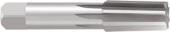 Emuge - 1/8" Pipe, 0.3169" Small End Diam, 0.2756" Straight Shank, 17mm Flute, Taper Pipe Reamer - Exact Tooling