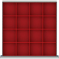 LISTA - 16-Compartment Drawer Divider Layout for 3.15" High Drawers - Exact Tooling