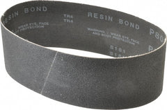 Made in USA - 3" Wide x 21" OAL, 80 Grit, Silicon Carbide Abrasive Belt - Silicon Carbide, Medium, Coated, X/Y Weighted Cloth Backing, Wet/Dry, Series S181 - Exact Tooling