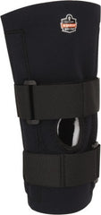 Ergodyne - Size M Neoprene Knee Support - 14 to 15 Inch Fit, Adjustable Strap Style, Open Knee with Front Padding, Black - Exact Tooling